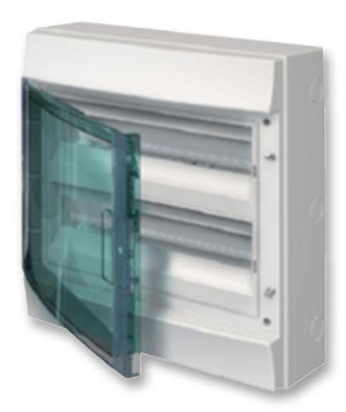 1SL1215A00 WALLMOUNT ENCLOSURE, THERMOPLASTIC, GREY ABB