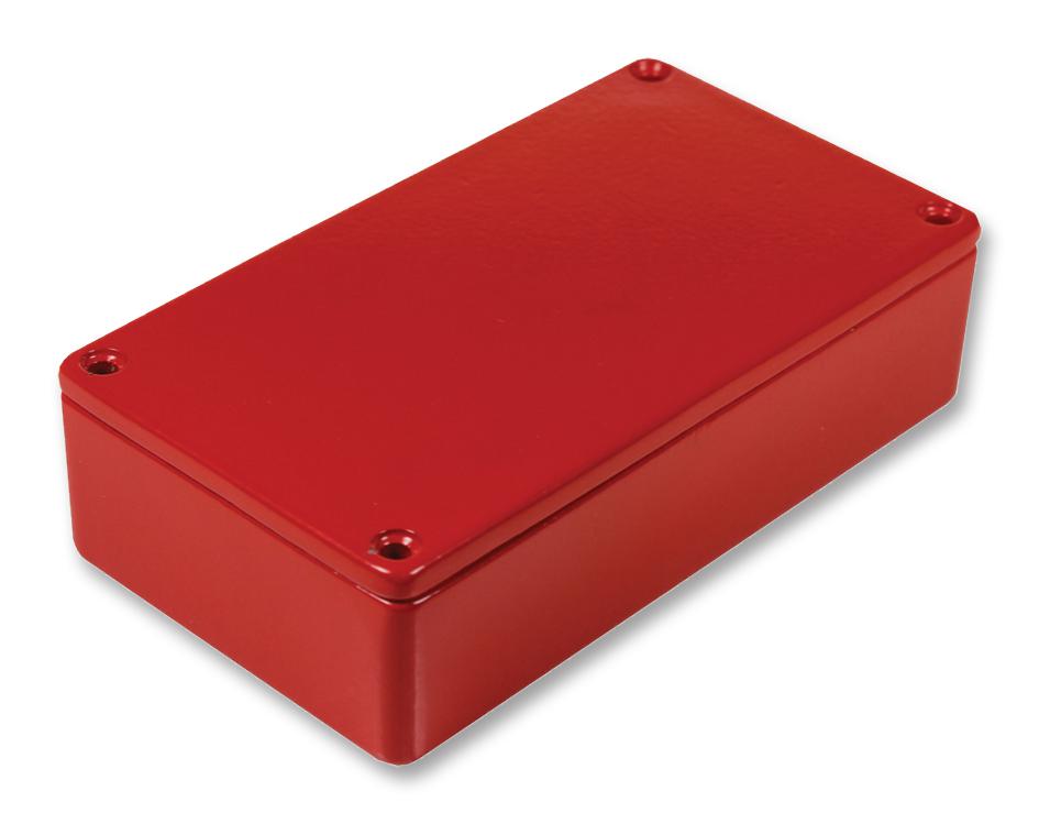 RTM5003/13-RED MULTIPURPOSE ENCLOSURE, ALUM, RED CAMDENBOSS