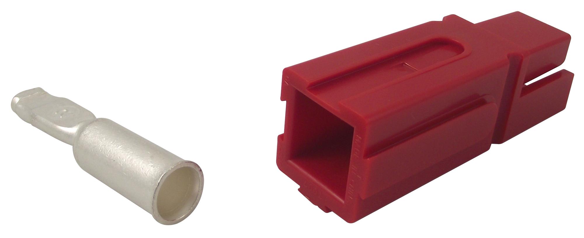 1604002-5 CONN, RECTNGLR, PLUG/RCPT, 1POS, CABLE AMP - TE CONNECTIVITY