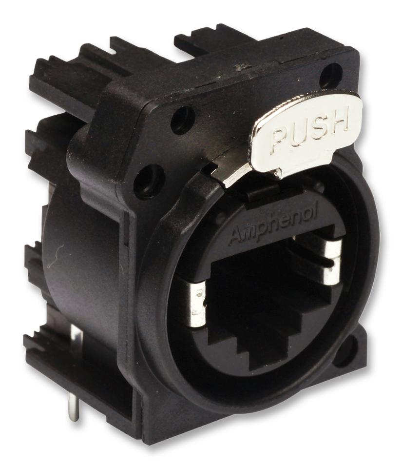 RJX8FA3HB CONNECTOR, RJ45, JACK, 1PORT, 8P8C, CAT3 AMPHENOL SINE/TUCHEL