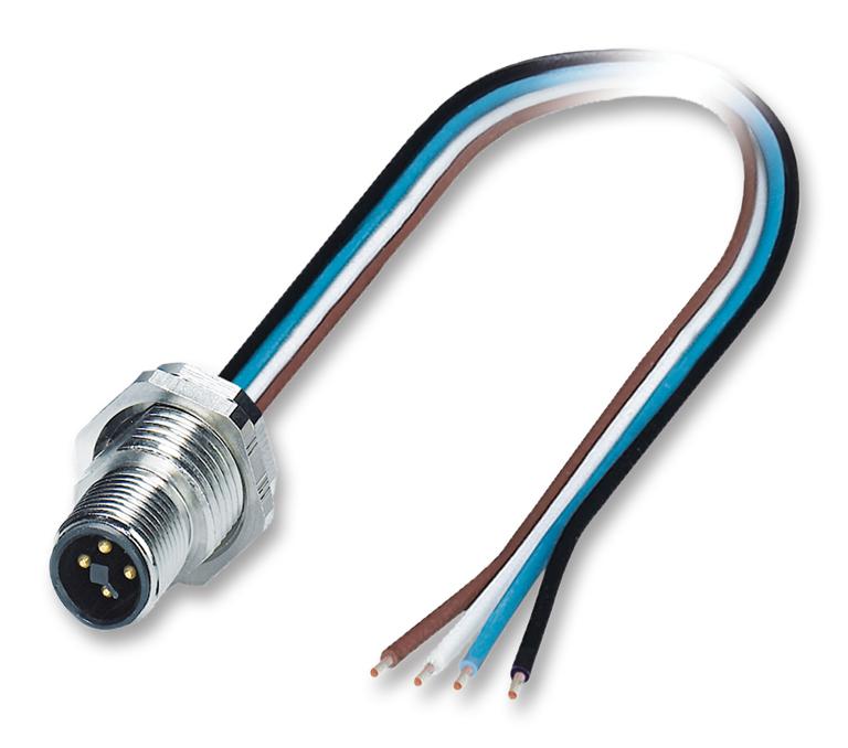 SACC-DSI-M12MST-4CON-M16/0,5 SENSOR LEAD, M12 PLUG, 4POS PHOENIX CONTACT