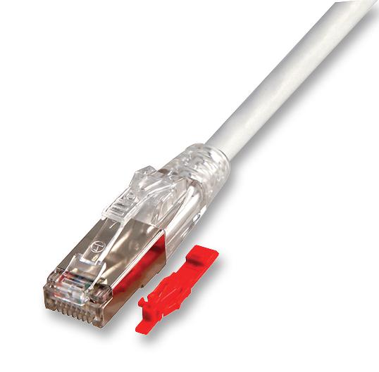 SGPDL3GY LEAD, CAT6A, DATALOK, GREY,3M TUK