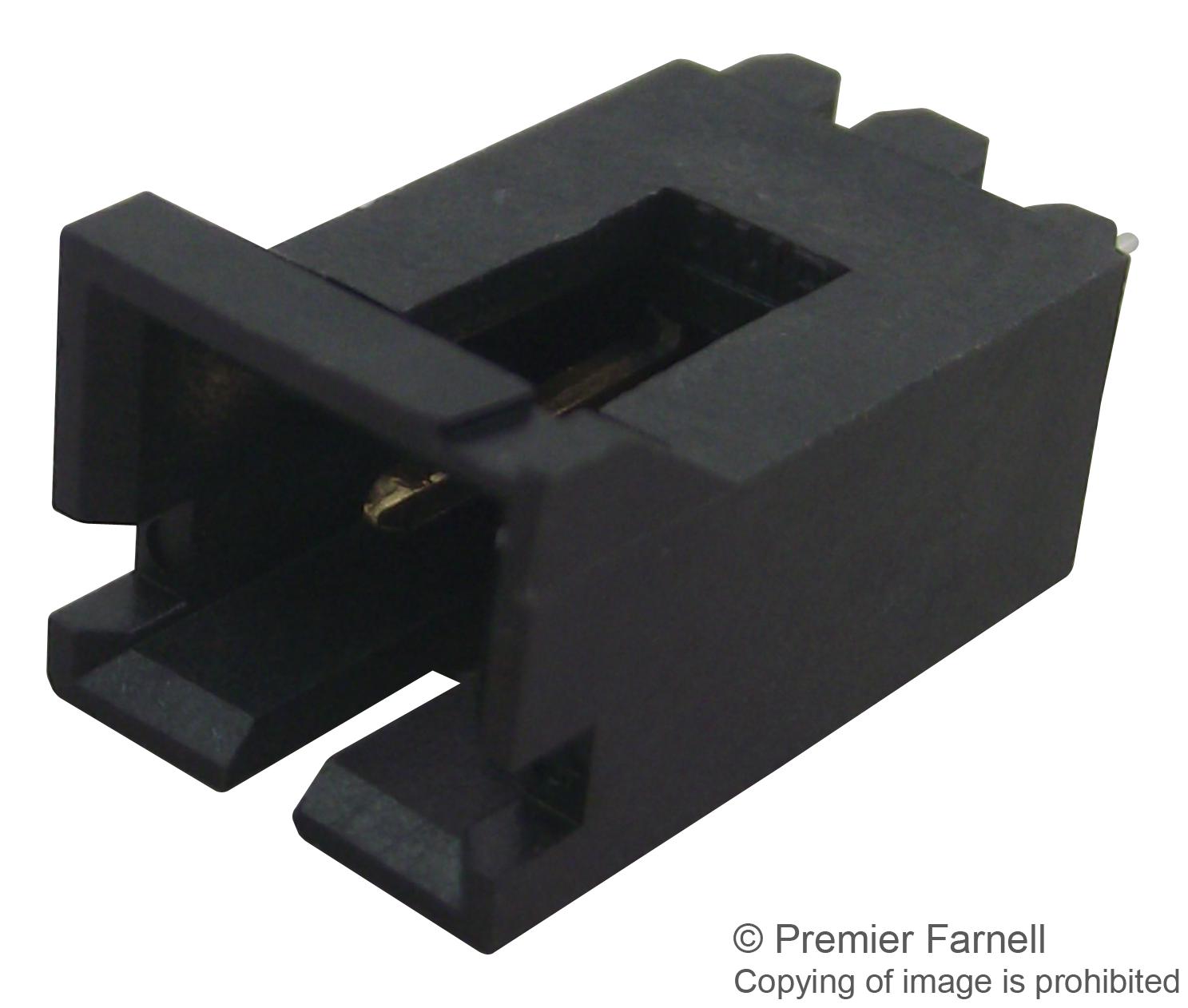 5-103908-1 CONNECTOR, HEADER, 2POS, 1ROW, 2.54MM AMP - TE CONNECTIVITY