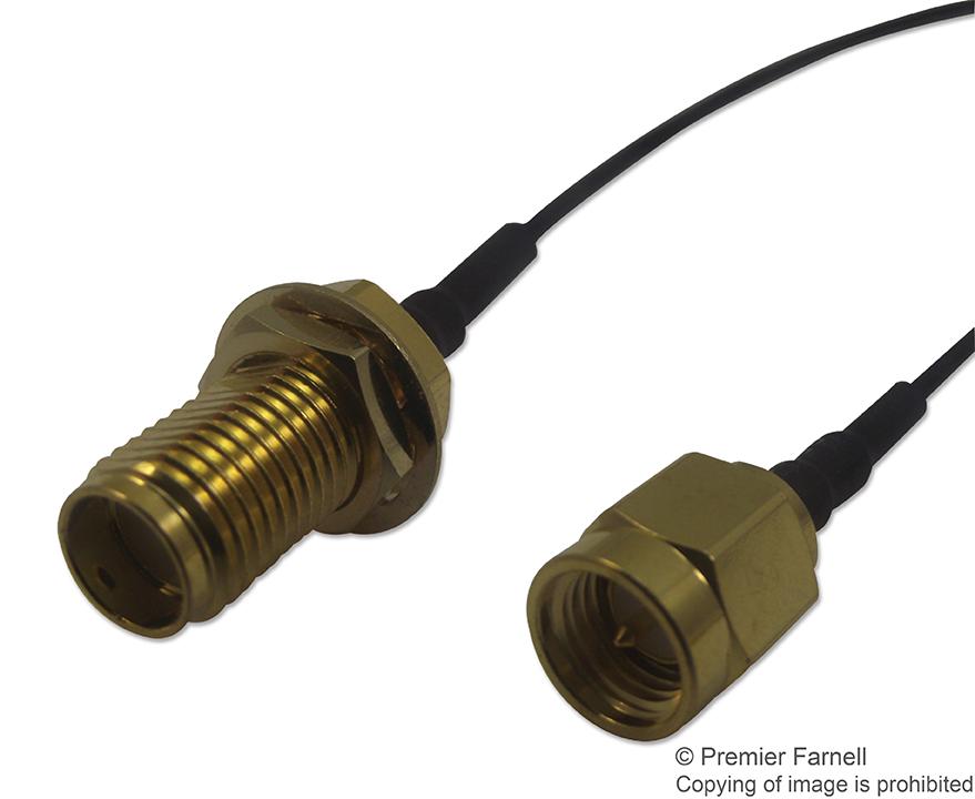 MC000785 RF COAXIAL CABLE, SMA-SMA, 200MM MULTICOMP PRO