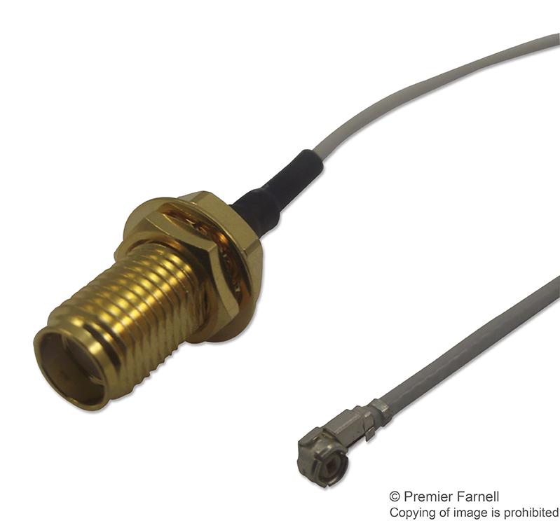 MC000814 RF COAXIAL CABLE, WHITE, SMA, 200MM MULTICOMP PRO