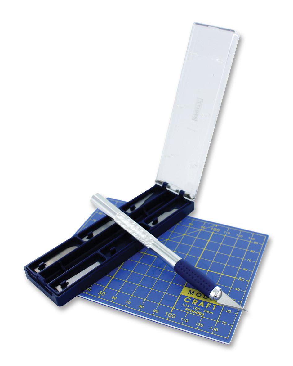 PKN2008 CRAFT KNIFE SET W/ CUTTING MAT MODELCRAFT