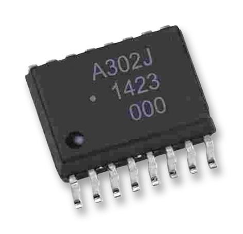 ACPL-302J-000E OPTOCOUPLER, GATE DRIVE, 5KV, WSOIC-16 BROADCOM