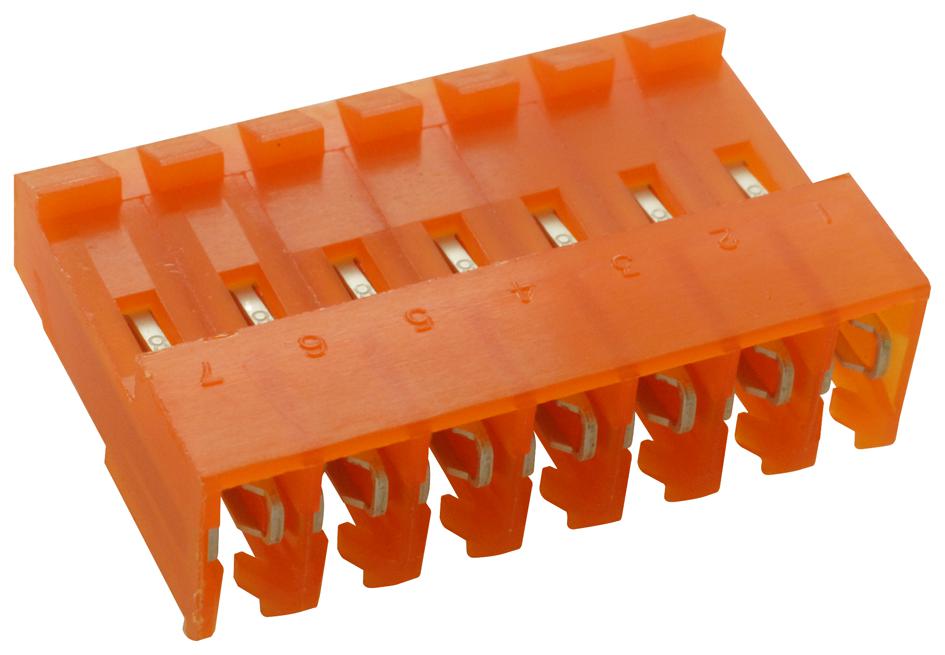 3-640426-7 PLUG & SOCKET CONN HOUSING, NYLON 6/6 AMP - TE CONNECTIVITY