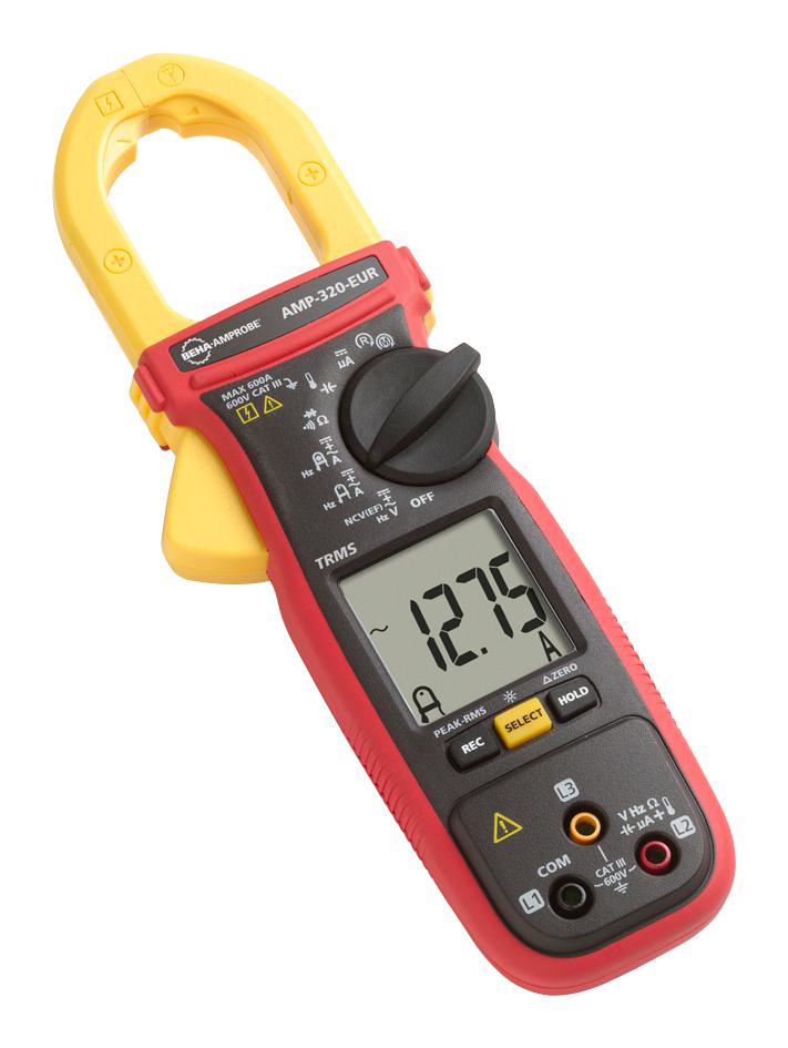 AMP-320-EUR DIGITAL CLAMP METER, 3-5/6 DIGIT, AUTO BEHA-AMPROBE