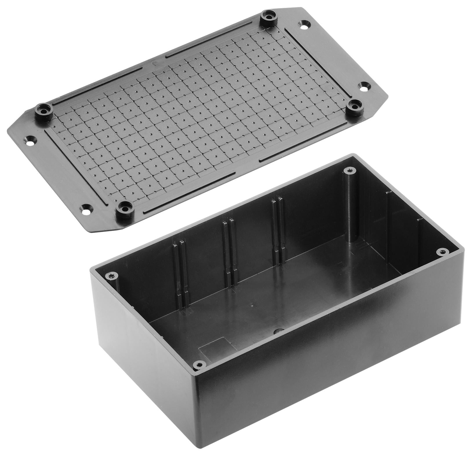 CU1941 ENCLOSURE, UTILITY BOX, ABS, BLACK BUD INDUSTRIES