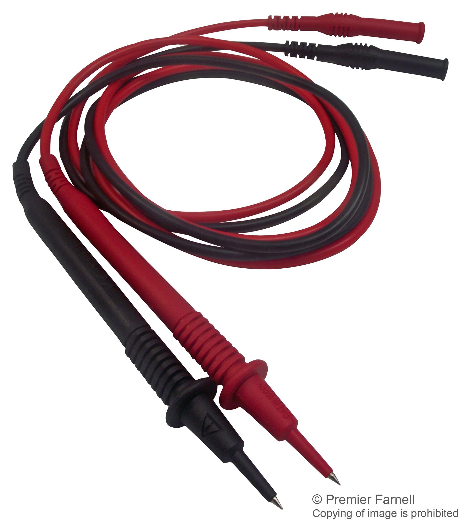 HZ15 TEST LEAD SET, BLK, RED, 1M ROHDE & SCHWARZ
