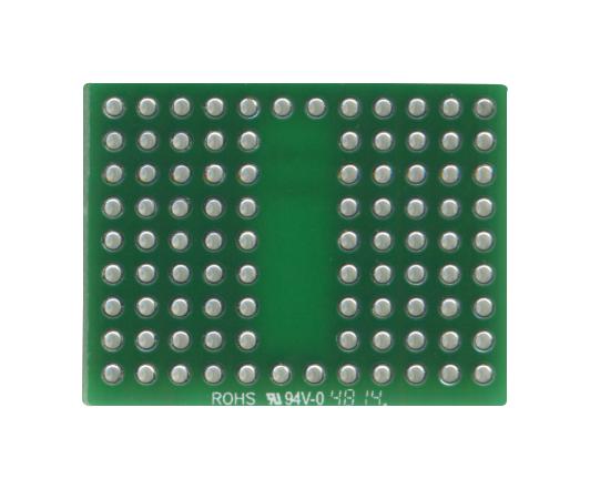 RE942-S1 SOLDERABLE BREADBOARD, 24.76MM X 31.75MM ROTH ELEKTRONIK