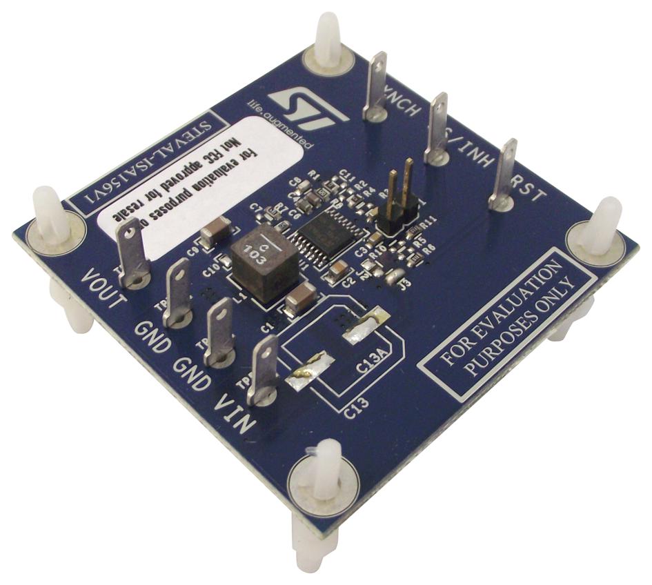 STEVAL-ISA156V1 EVALUATION BOARD, SYNC BUCK REGULATOR STMICROELECTRONICS