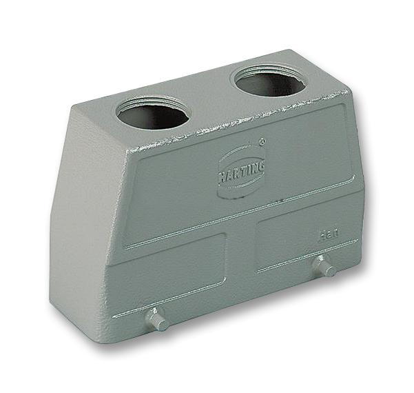 09 30 016 0462 HOOD, 16B, TOP ENTRY, ALUMINIUM HARTING