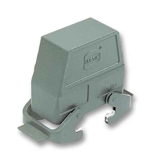 09 30 024 0531 HOOD, 24B, SIDE ENTRY, ALUMINIUM HARTING