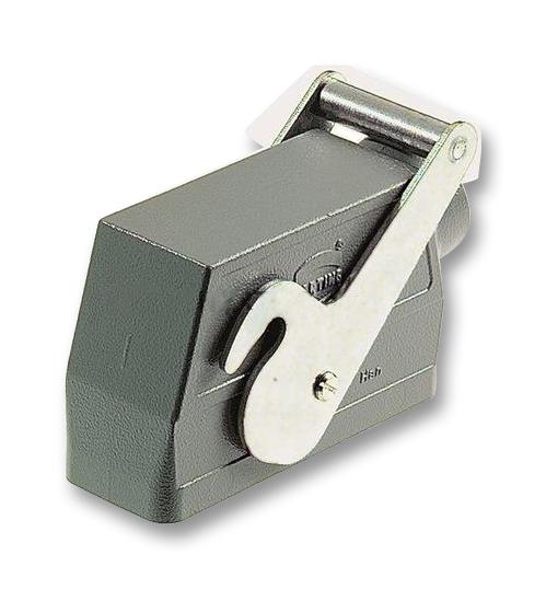 09 30 024 0581 HOOD, 24B, SIDE ENTRY, ALUMINIUM HARTING