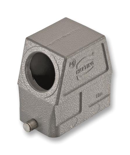 19 30 010 0547 HOOD, 10B, SIDE ENTRY, ALUMINIUM HARTING