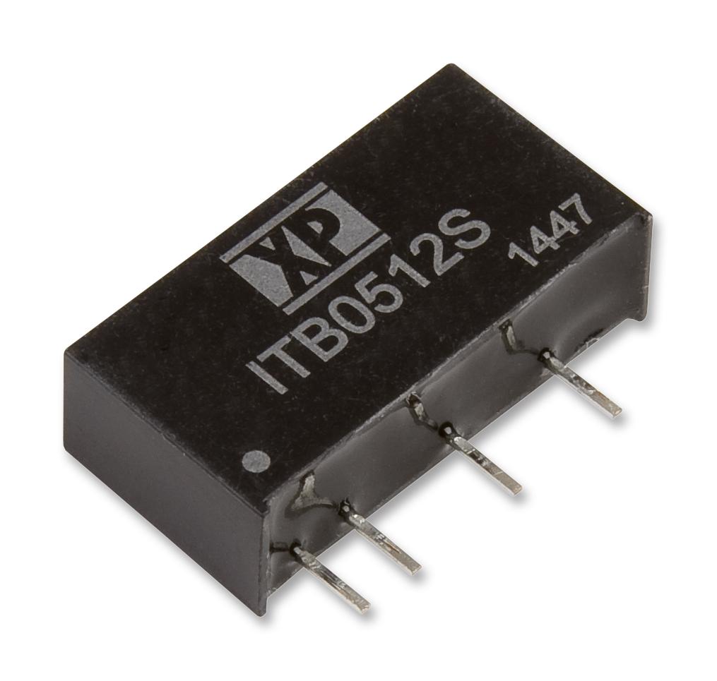 ITB2405S DC-DC CONVERTER, 5V, 0.2A, SIP XP POWER