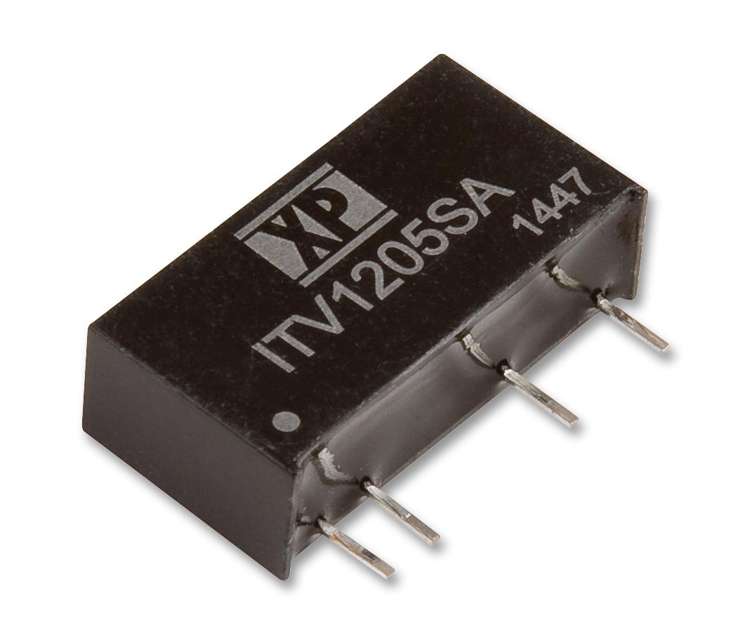 ITV1205SA DC-DC CONVERTER, 5V, 0.2A, SIP XP POWER