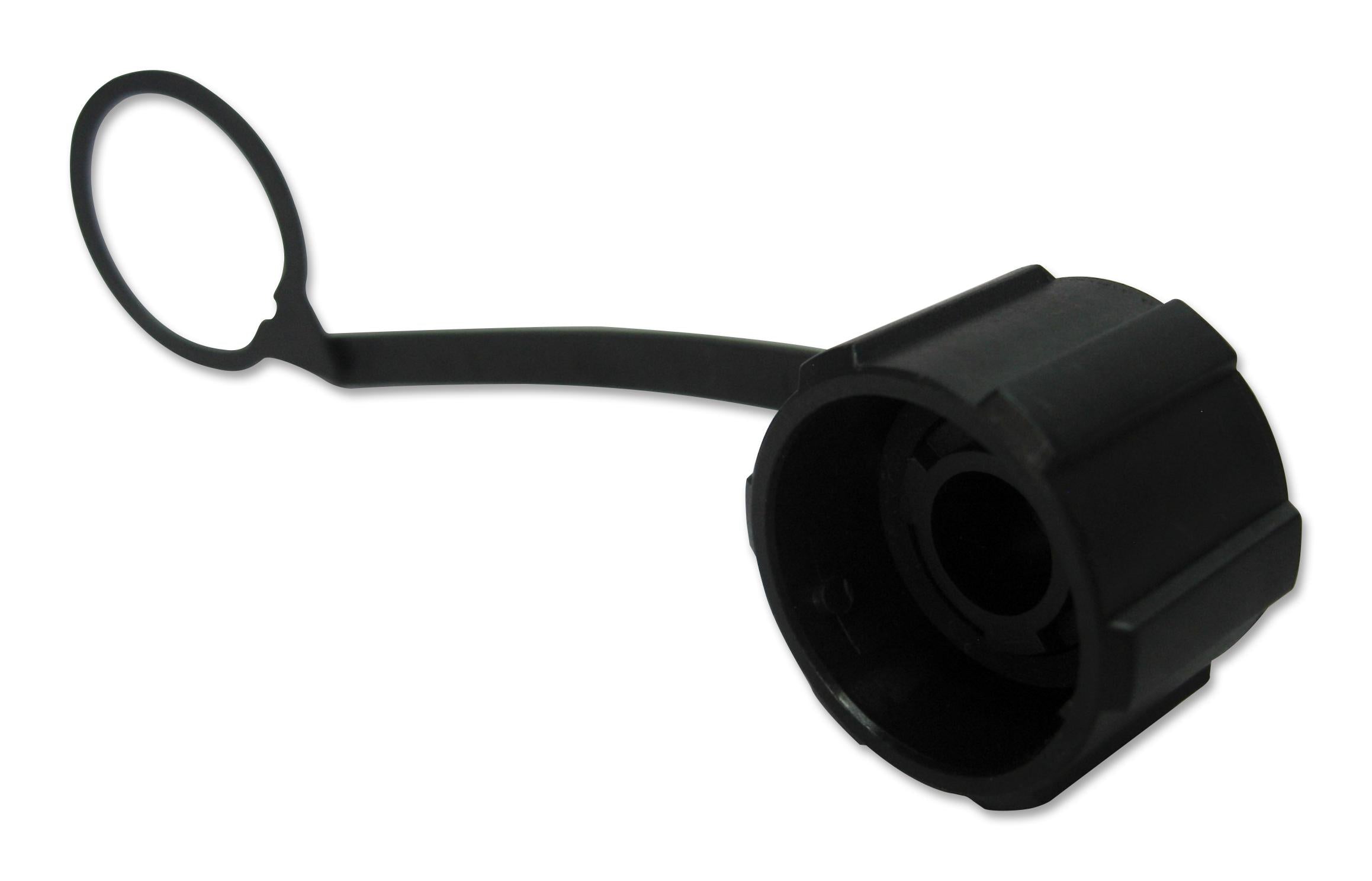 M00-383-001 DUST CAP, USB A, PBT, BLACK EDAC