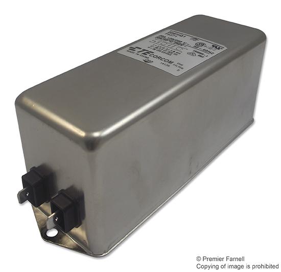 6609053-9 POWER LINE FILTER, 1 PHASE, 10A, 250VAC CORCOM - TE CONNECTIVITY