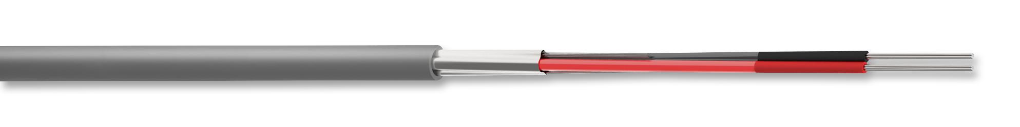 PP000879 SCREENED CABLE, 1PR, 24AWG, LSF, 500M MULTICOMP PRO