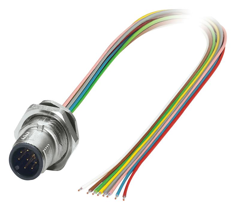 SACC-DSI-M12MS-12CON-M16/0,5 SENSOR CORD, 12P, M12 PLUG-FREE END PHOENIX CONTACT