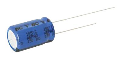 MAL215051221E3 CAP, 220UF, 50V, ALU ELEC, RADIAL VISHAY