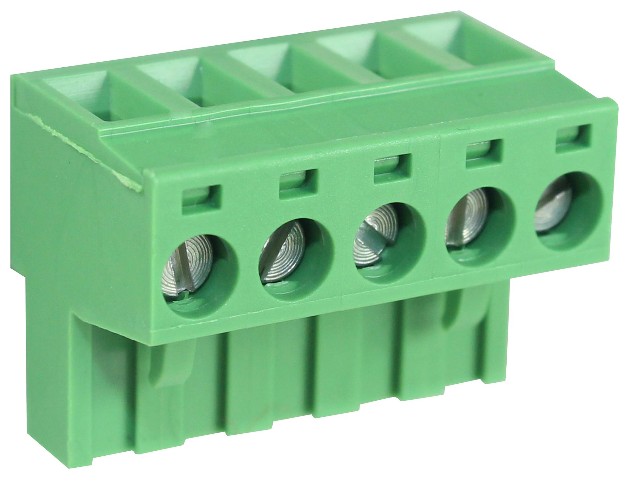 CTB9202/5 TERMINAL BLOCK, PLUGGABLE, 5POS, 12AWG CAMDENBOSS