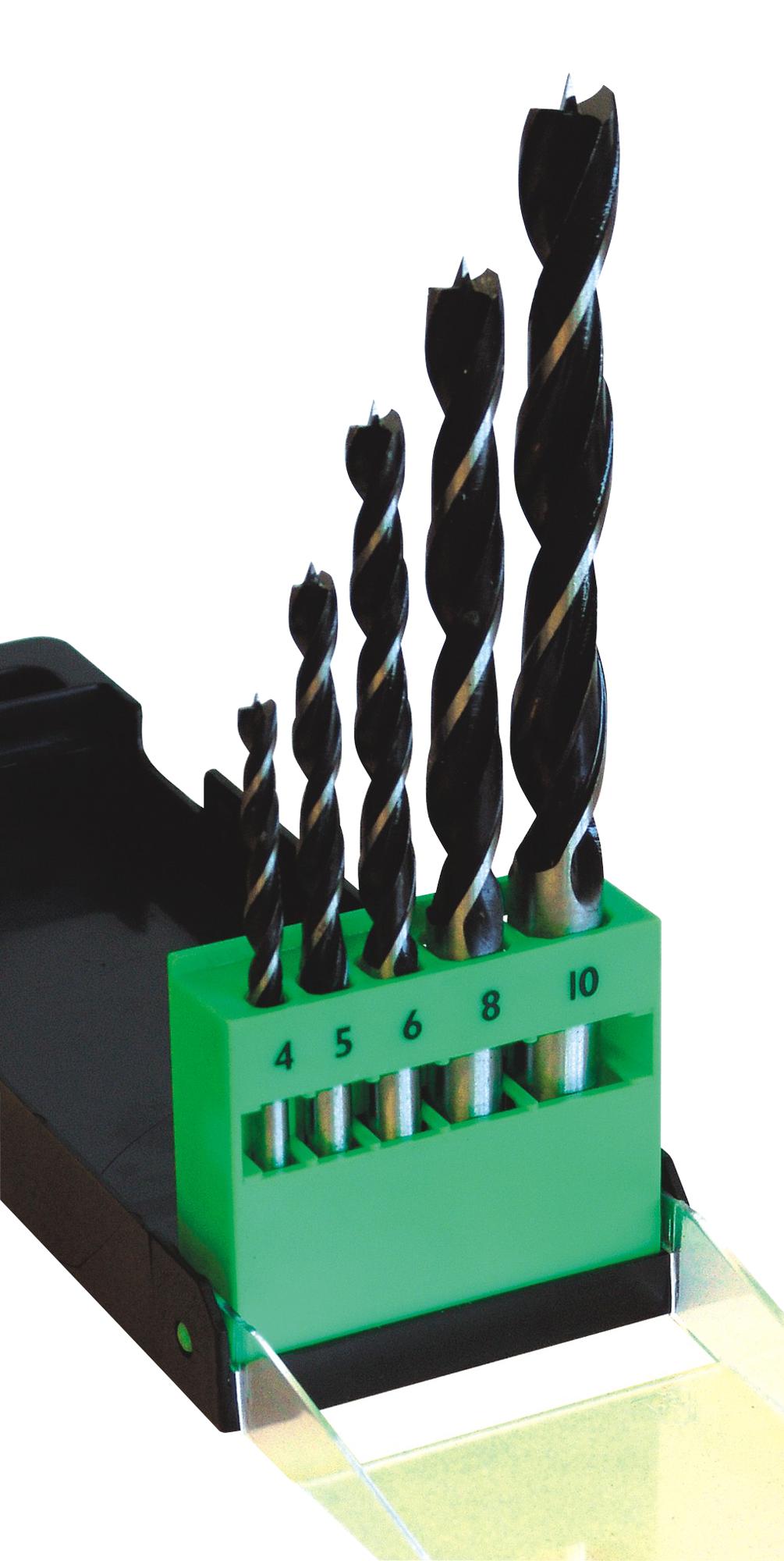 T3040 DRILL BIT SET, 4/5/6/8/10MM, 5PCS CK TOOLS