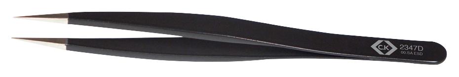 T2347D ESD TWEEZER, FLAT TIP, 122MM CK TOOLS