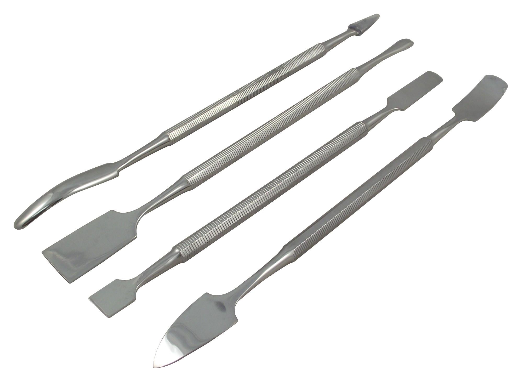K4MPTSS SPATULA KIT, 6.7", STAINLESS STEEL, 4PCS IDEAL-TEK