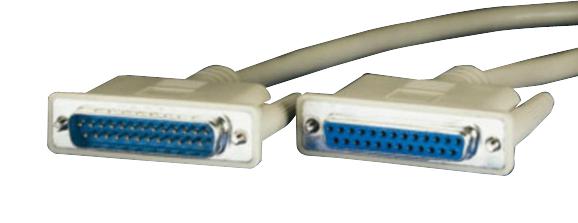 11.01.3630 COMPUTER CABLE, DSUB 25P PLUG/SOCKET, 3M ROLINE