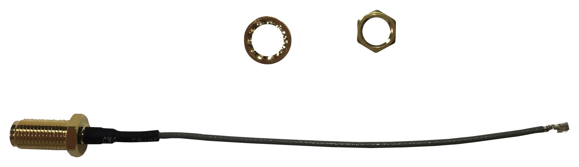 MC001043 RF COAX, RP SMA B/H JACK-U.FL PLG, 200MM MULTICOMP PRO