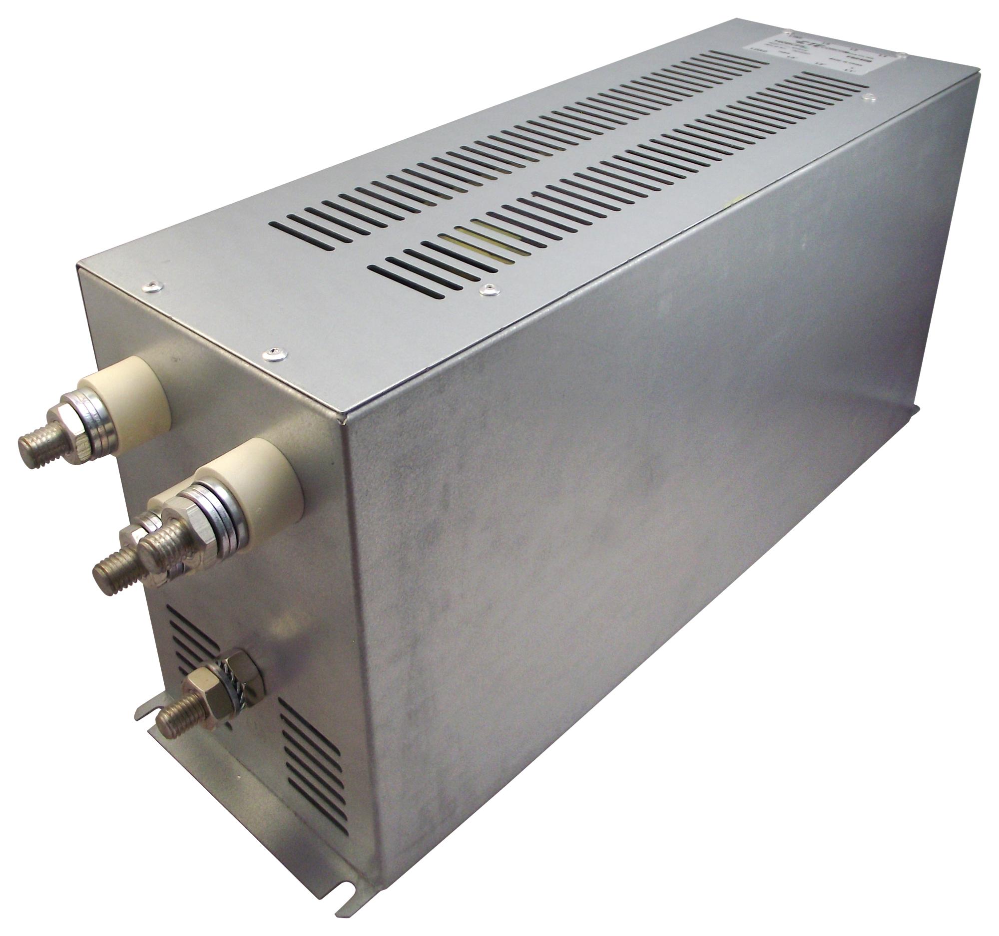 100BCF6R POWER LINE FILTER, 3 PH, 100A, 0.0087A CORCOM - TE CONNECTIVITY