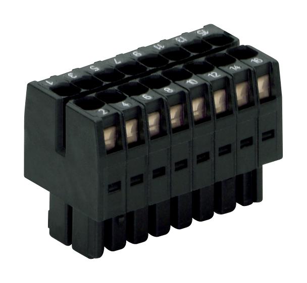 713-1108 TERMINAL BLOCK, PLUGGABLE, 16POS, 16AWG WAGO