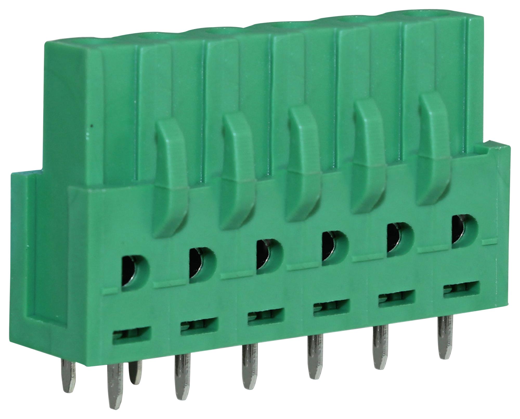 CTBP97VJ/6 TERMINAL BLOCK, SOCKET, 6POS, R/A, TH CAMDENBOSS