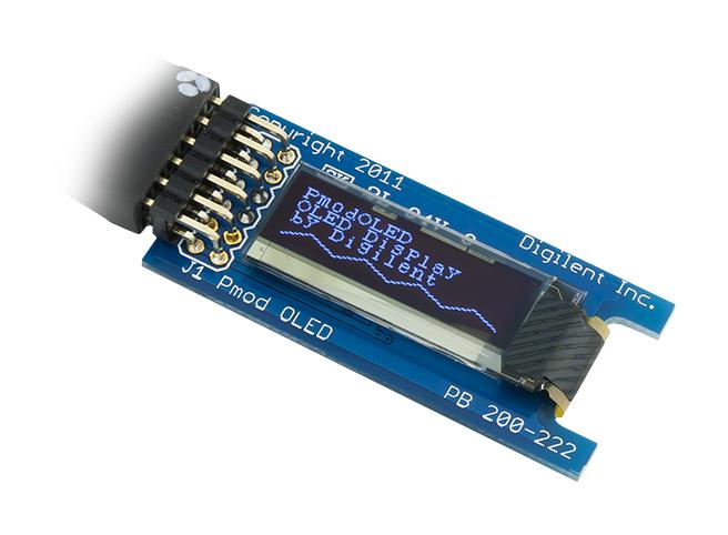 410-222 OLED DISPLAY, 128X32 PIXEL, 0.9" DIGILENT