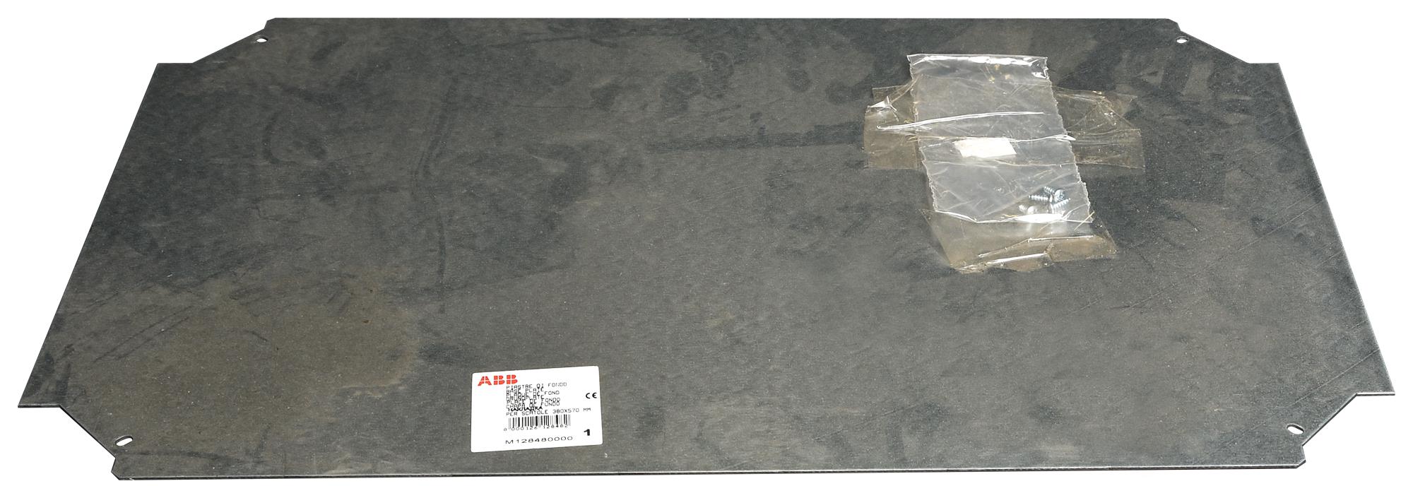 12848 BASE PLATE, ALUM, IP65, ENCLOSURE ABB