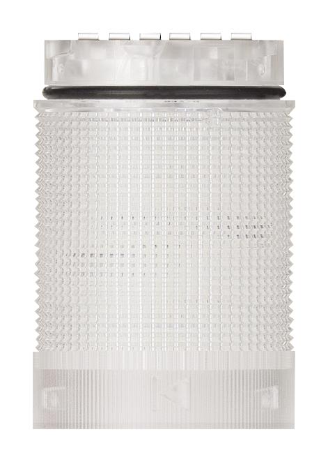 63413075 TWIN LIGHT CL, 24VAC/DC, 40MM, RED WERMA