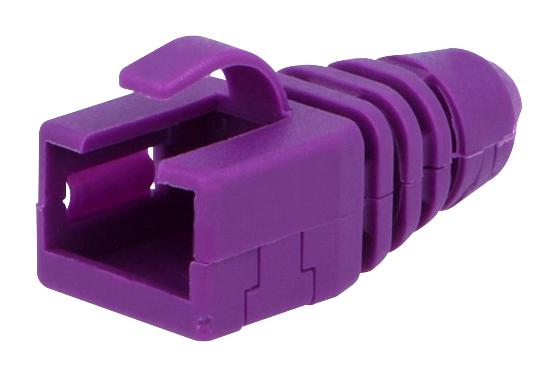 RJ45SRB-RET-P STRAIN RELIEF BOOT, RJ45 CONN, PURPLE MH CONNECTORS