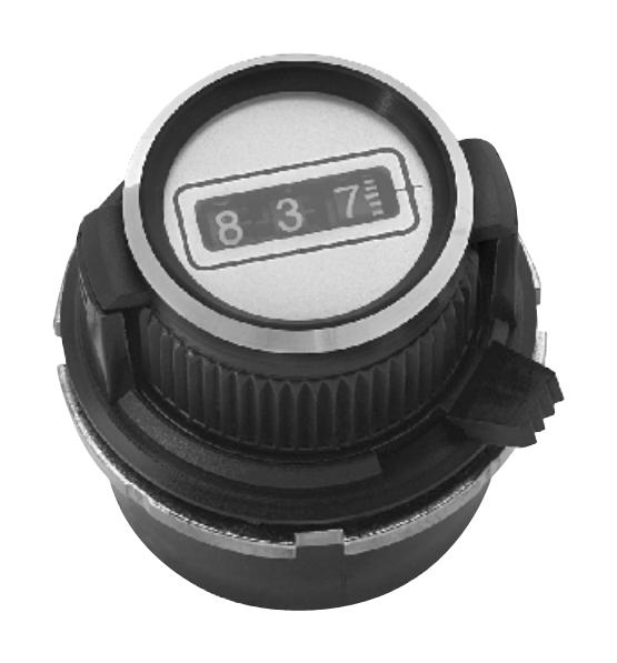 26A21B10 COUNTING DIAL, 10 TURN, 6.35MM VISHAY