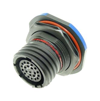 D38999/24FD5SB CIRCULAR CONNECTOR, RECPT., 15-5, SKT AMPHENOL LTD