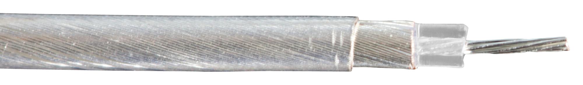 9442 WH033 MICRO COAX CABLE, 0.0035MM², WHITE, 100M ALPHA WIRE