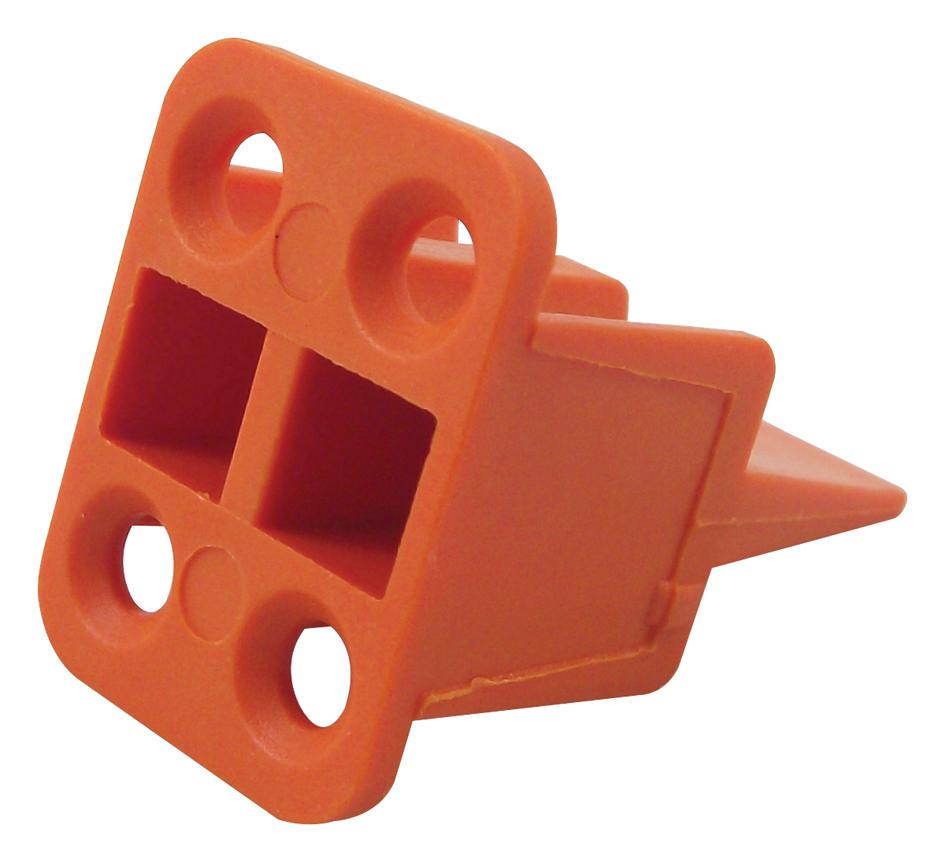 WP4S WEDGE LOCK, PBT GF, 4POS PLUG DEUTSCH - TE CONNECTIVITY