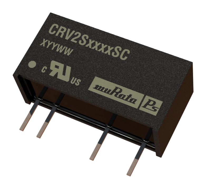 CRV2S0505SC DC-DC CONVERTER, 5V, 0.4A MURATA POWER SOLUTIONS