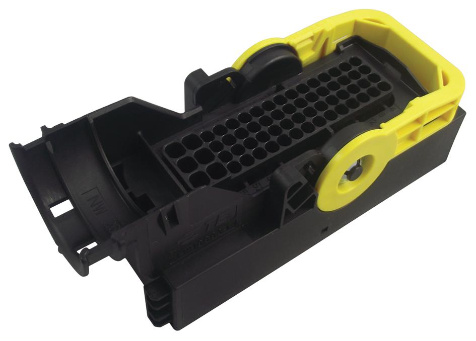 1-1418883-1 RECEPTACLE HOUSING, 62POS, PBT GF, BLACK AMP - TE CONNECTIVITY