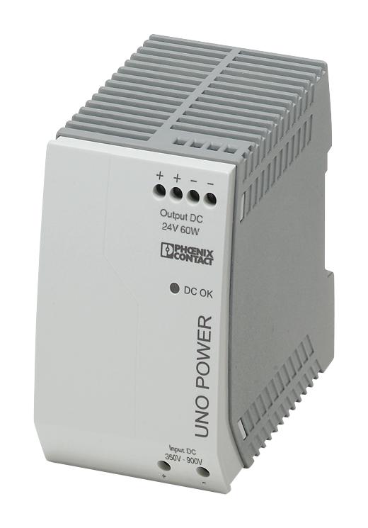 2906300 DC-DC CONVERTER, 24V, 2.5A PHOENIX CONTACT