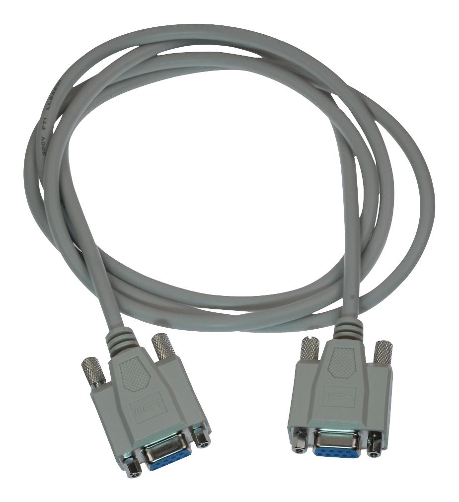 CSNULL9FF-5A COMPUTER CABLE, 9POS DSUB SOCKET, 1.52M L-COM