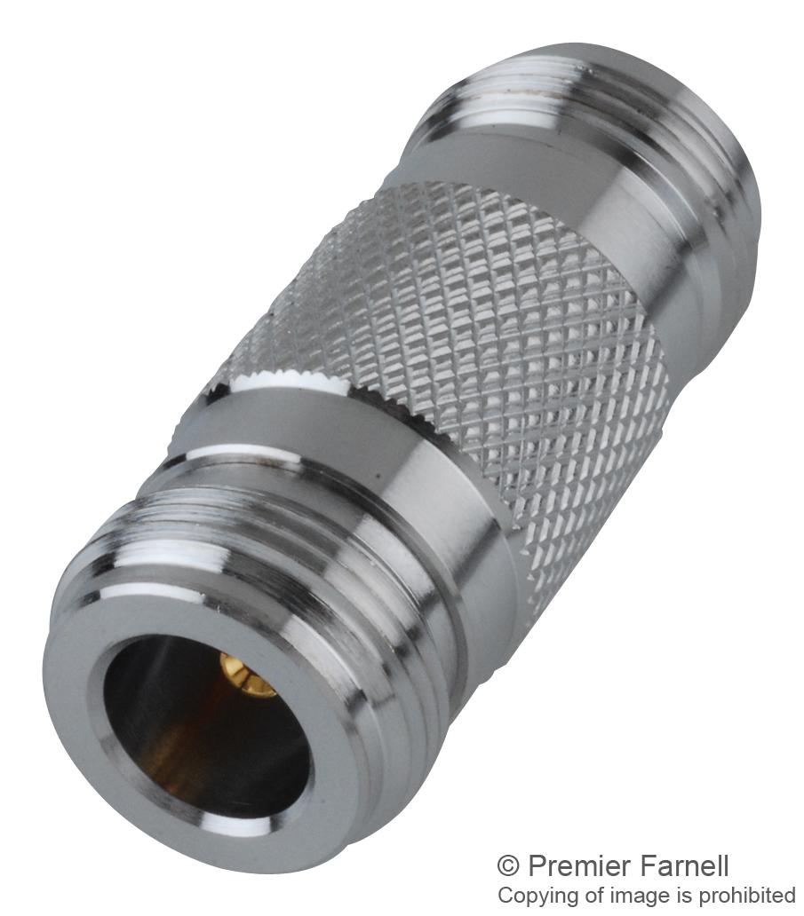 172123 RF COAX ADAPTOR, N, JACK-JACK, 11GHZ AMPHENOL RF